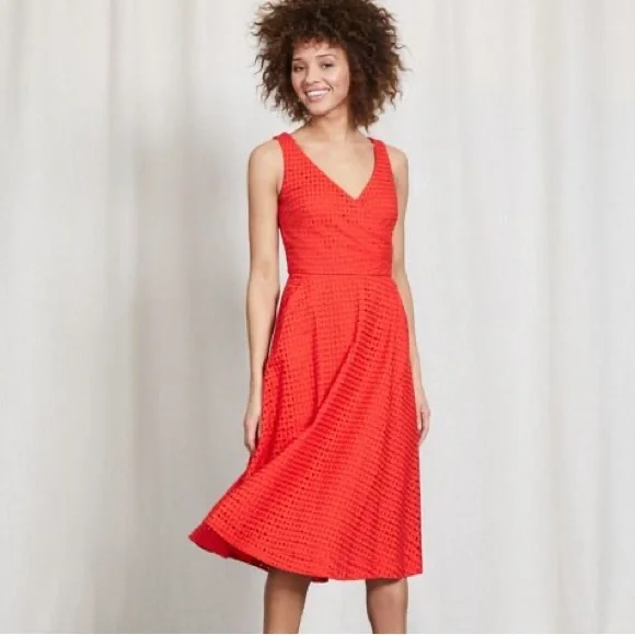 Boden Vanda Broderie Eyelet Dress - Picture 8 of 8